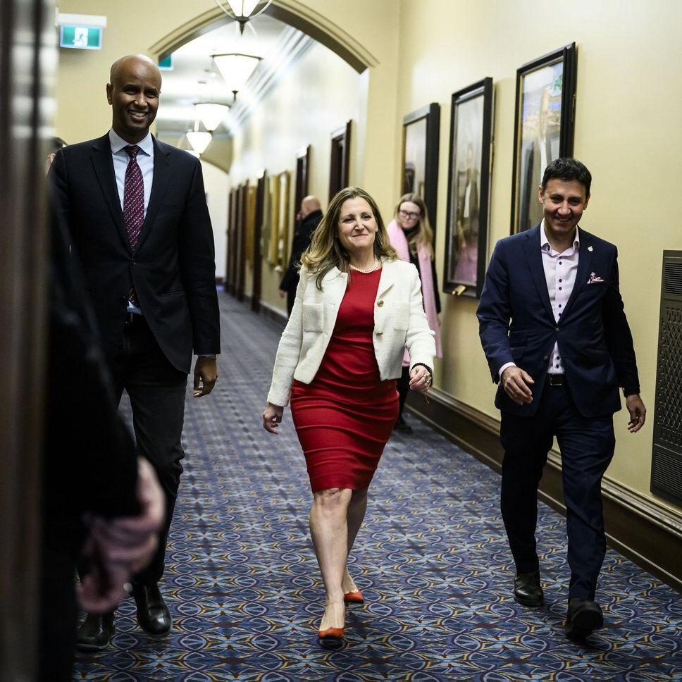 Freeland says she's abandoning capital gains tax change because of Trump